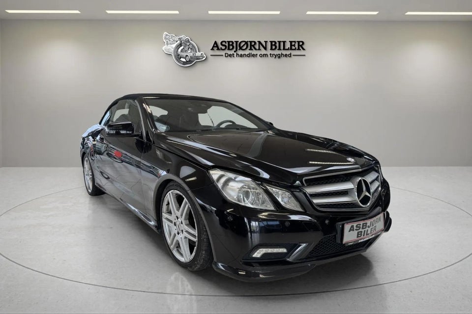 Mercedes E350 3,5 CGi AMG Line Cabriolet aut. BE 2d