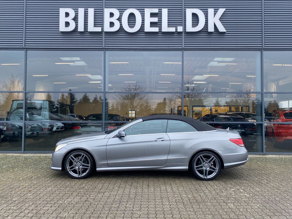 Mercedes E350 3,5 CGi AMG Line Cabriolet aut. BE 2d