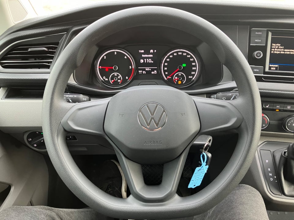 VW Transporter 2,0 TDi 150 Kassevogn DSG kort