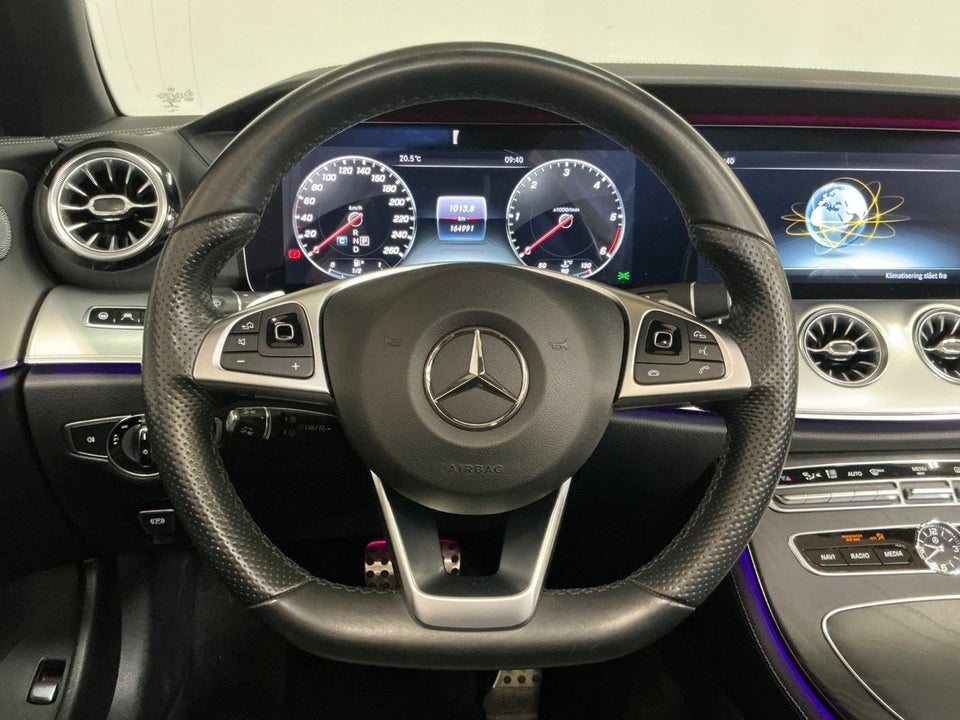 Mercedes E220 d 2,0 AMG Line Cabriolet aut. 2d