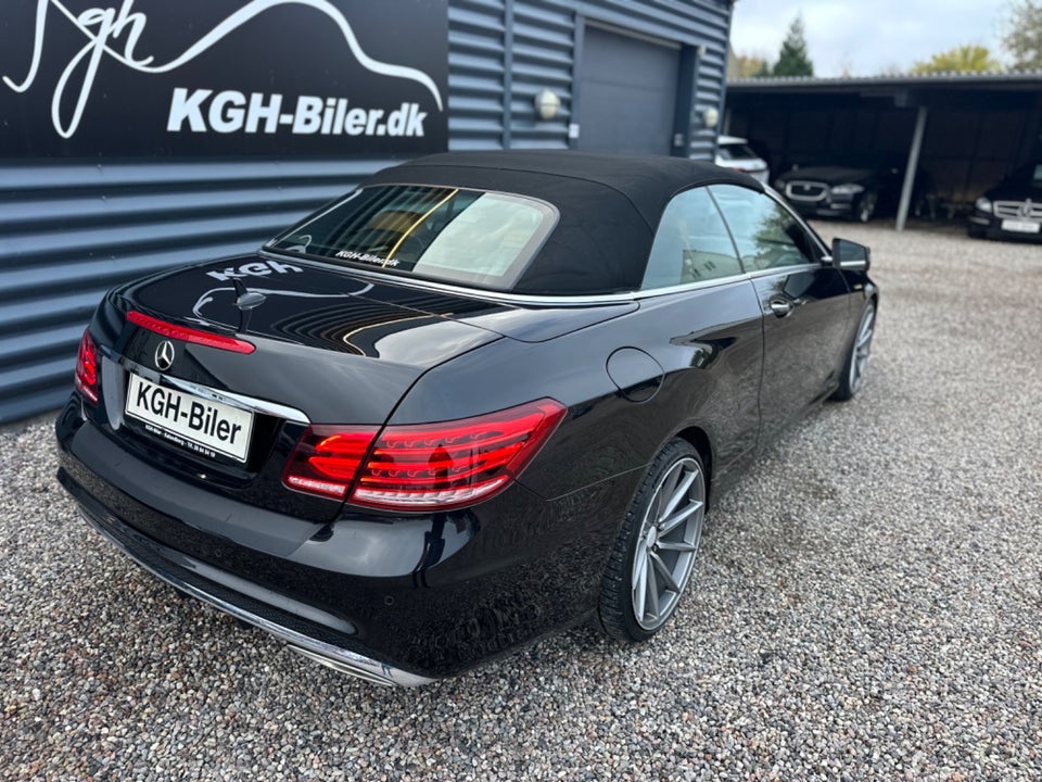 Mercedes E350 3,0 BlueTEC AMG Line Cabriolet aut. 2d