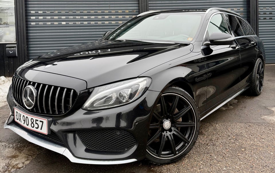 Mercedes C220 d 2,2 AMG Line stc. aut. 5d