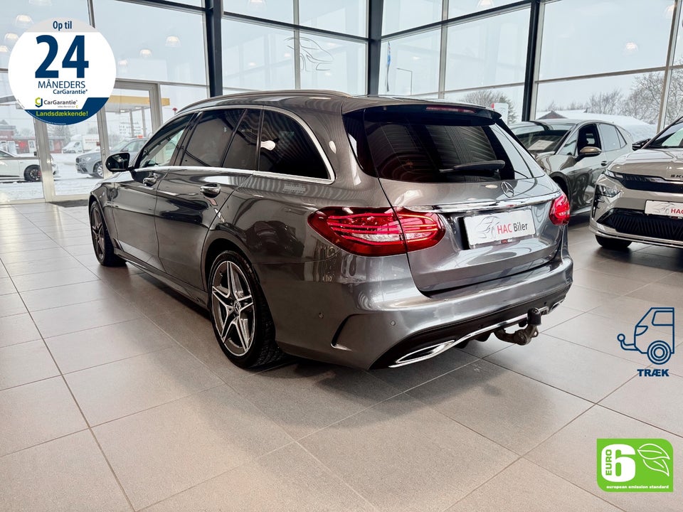 Mercedes C220 d 2,0 AMG Line stc. aut. 5d