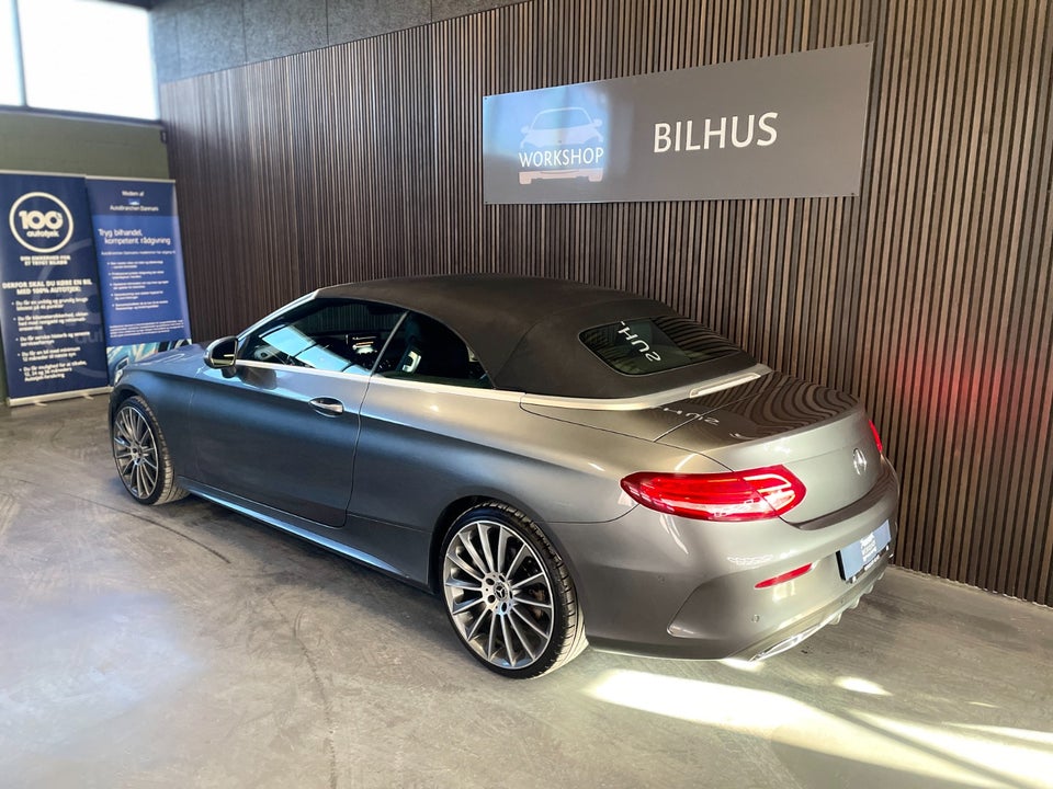 Mercedes C220 d 2,2 AMG Line Cabriolet aut. 4Matic 2d