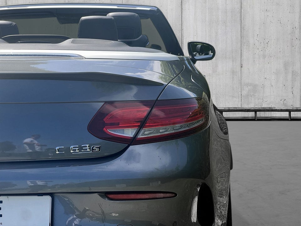 Mercedes C63 4,0 AMG S Cabriolet aut. 2d