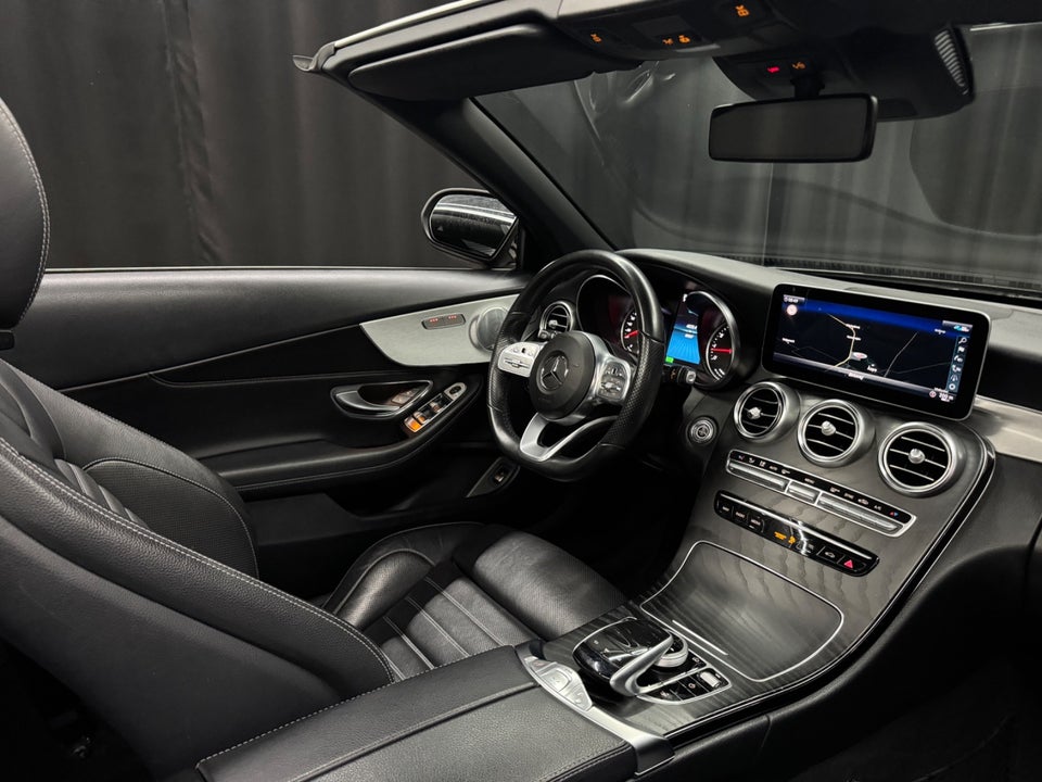 Mercedes C200 1,5 AMG Line Cabriolet aut. 2d