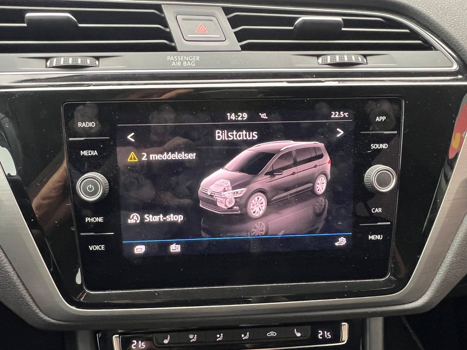 VW Touran 1,5 TSi 150 Comfortline DSG 7prs 5d