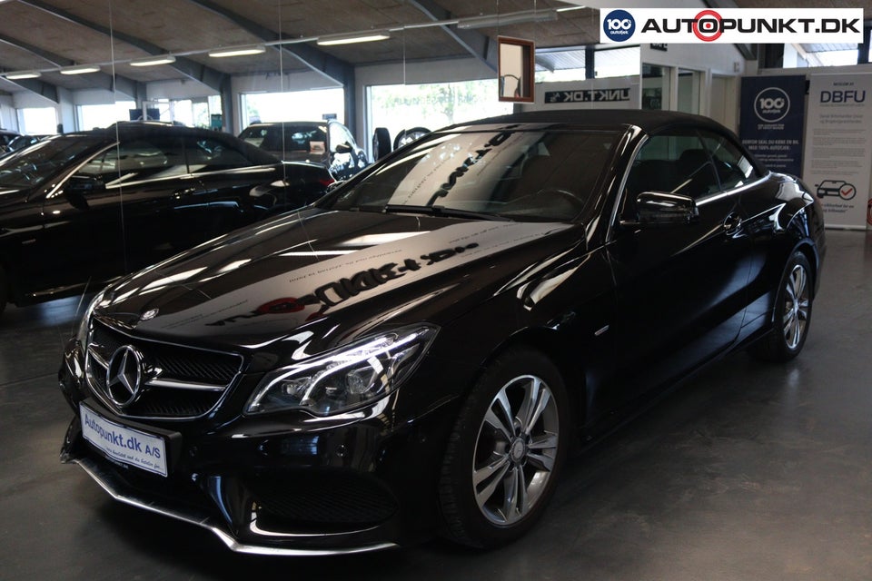Mercedes E350 d 3,0 Cabriolet aut. 2d