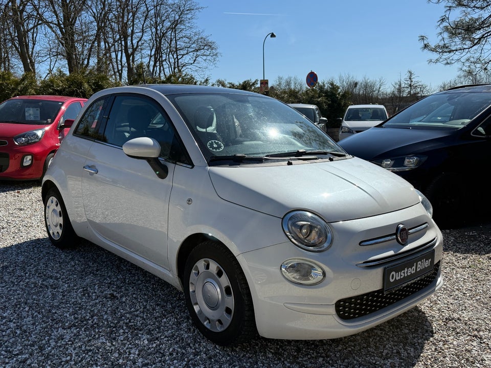 Fiat 500 0,9 TwinAir 80 White Navigator 3d