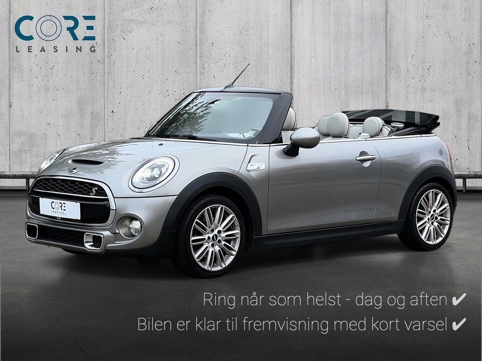 MINI Cooper S 2,0 Cabriolet aut. 2d