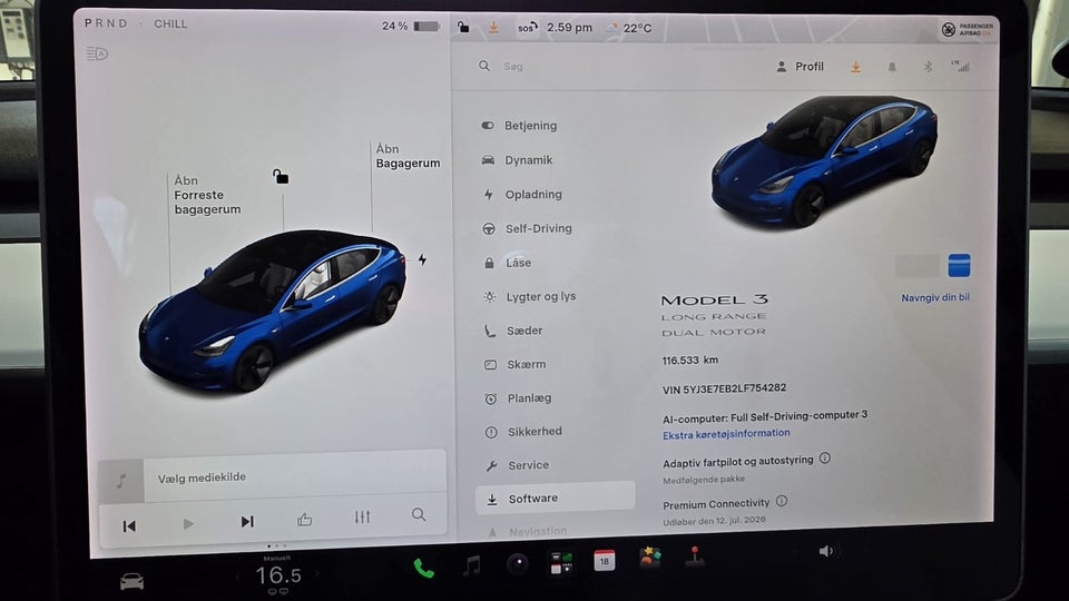 Tesla Model 3 Long Range AWD 4d