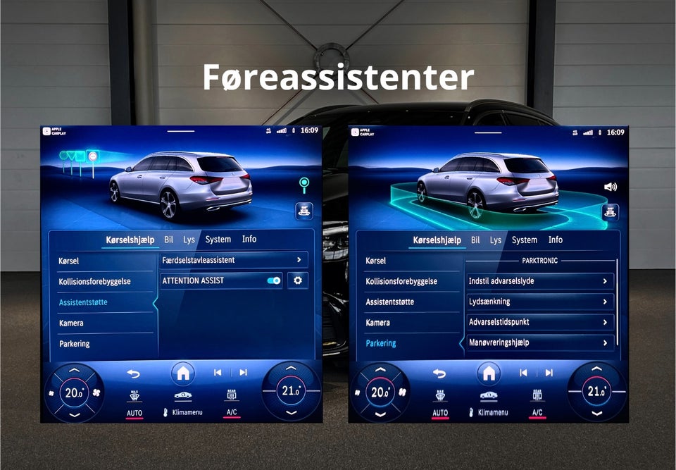 Mercedes C300 e 2,0 AMG Line stc. aut. 5d