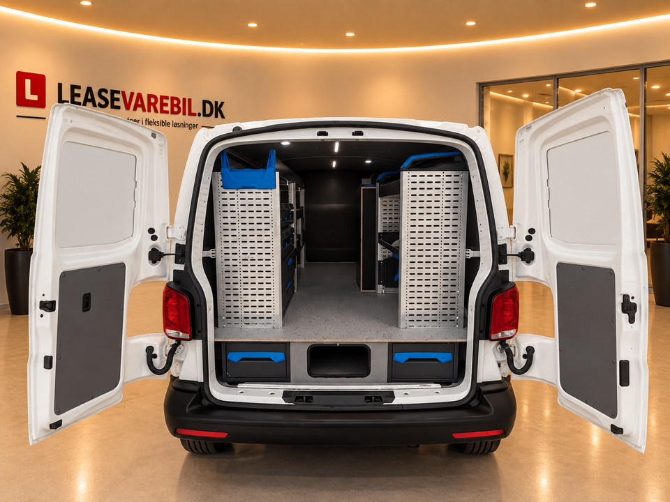 VW Transporter 2,0 TDi 150 Kassevogn DSG lang