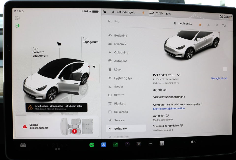 Tesla Model Y Long Range AWD 5d