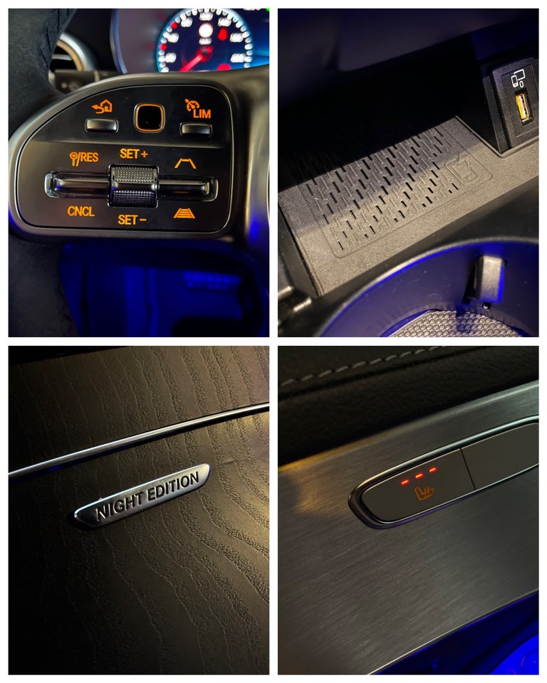 Mercedes C300 de 2,0 AMG Line Night Edition stc. aut. 5d