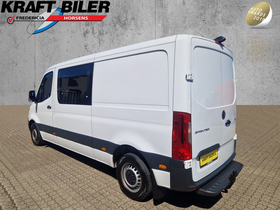Mercedes Sprinter 214 2,2 CDi A1 Kasse-/Mandskabsvogn aut. FWD