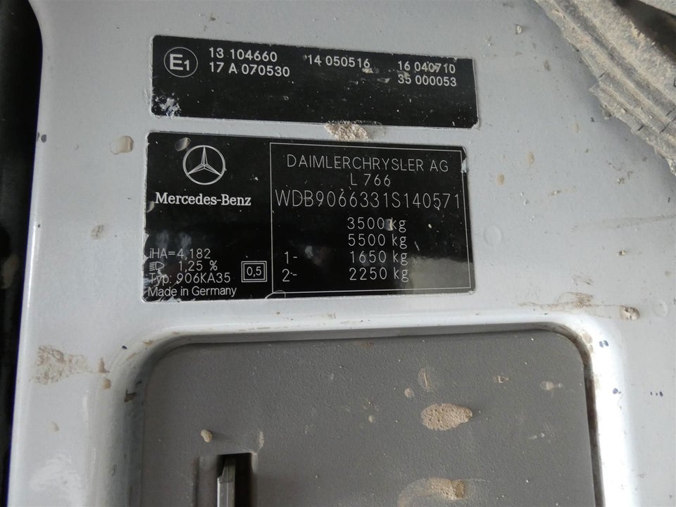 Mercedes Sprinter 313 2,2 CDi R2 Kassevogn 5d