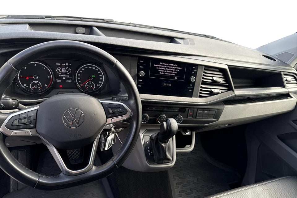 VW Transporter 2,0 TDi 150 Kassevogn DSG lang