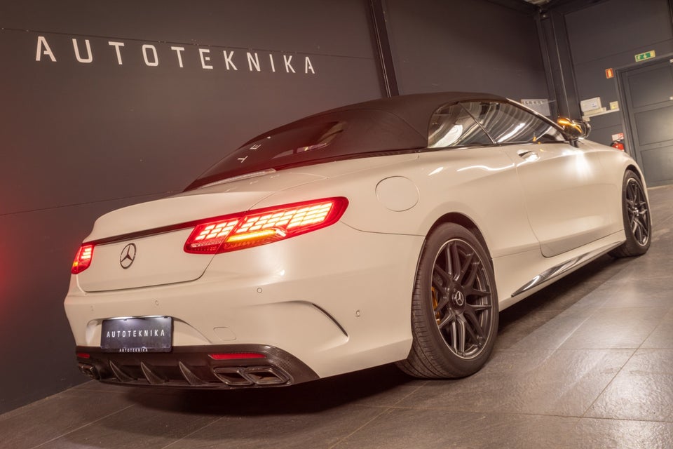 Mercedes S63 4,0 AMG Cabriolet aut. 4Matic+ 2d