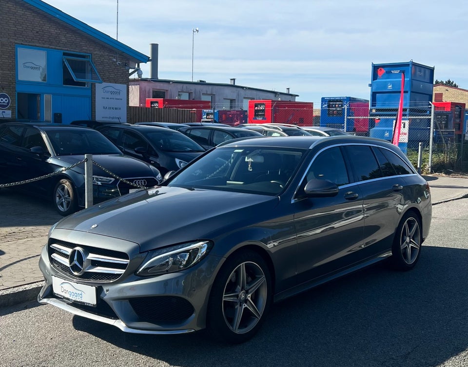 Mercedes C220 d 2,2 AMG Line stc. aut. 5d