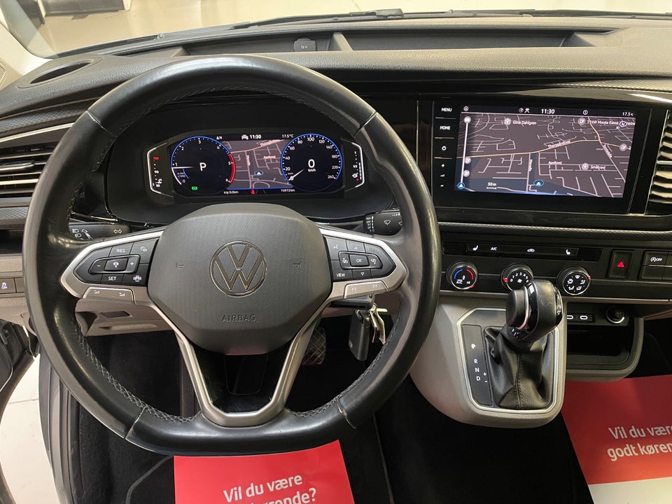 VW Transporter 2,0 TDi 199 Kassevogn DSG 4Motion kort