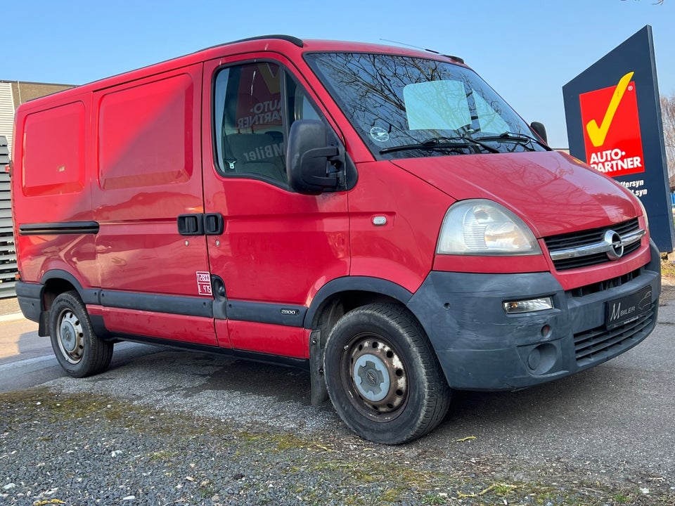 Opel Movano 2,5 CDTi 100 Kassevogn L1H1 4d