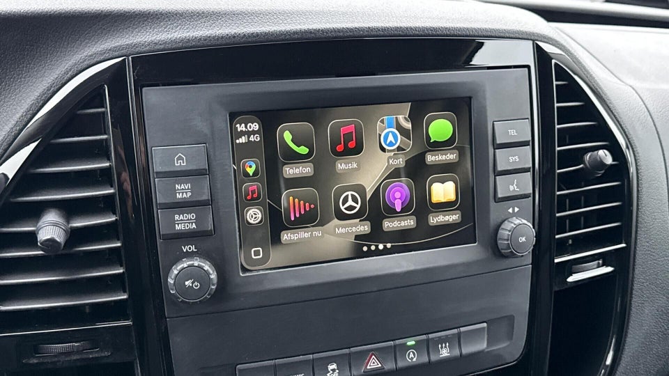 Mercedes Vito 119 2,0 CDi Kassevogn Complete aut. XL RWD