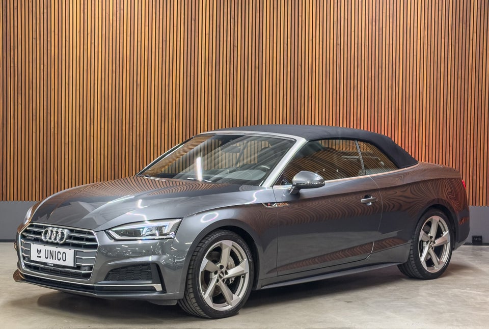 Audi A5 2,0 TFSi 252 S-line Cabriolet quattro S-tr. 2d