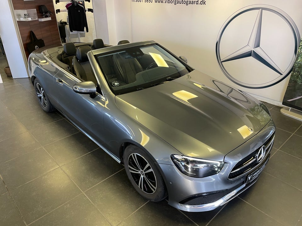 Mercedes E220 d 2,0 Cabriolet aut. 2d