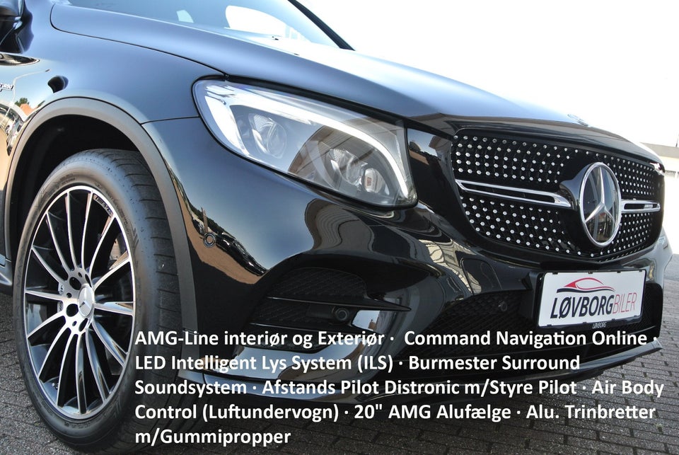 Mercedes GLC43 3,0 AMG Coupé aut. 4Matic 5d