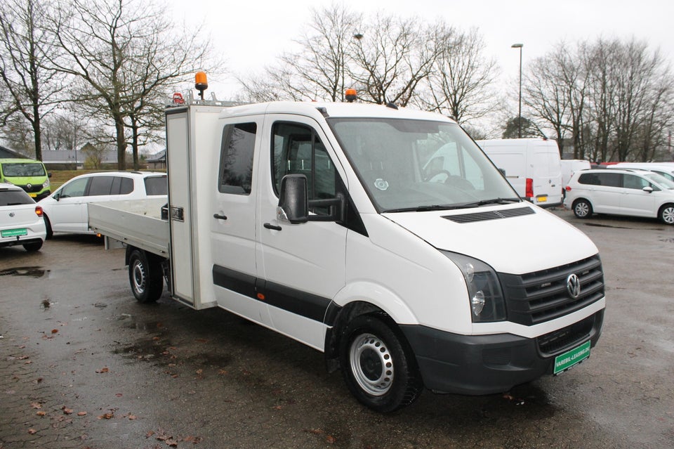 VW Crafter 2,0 TDi 163 Db.Kab m/lad M 4d