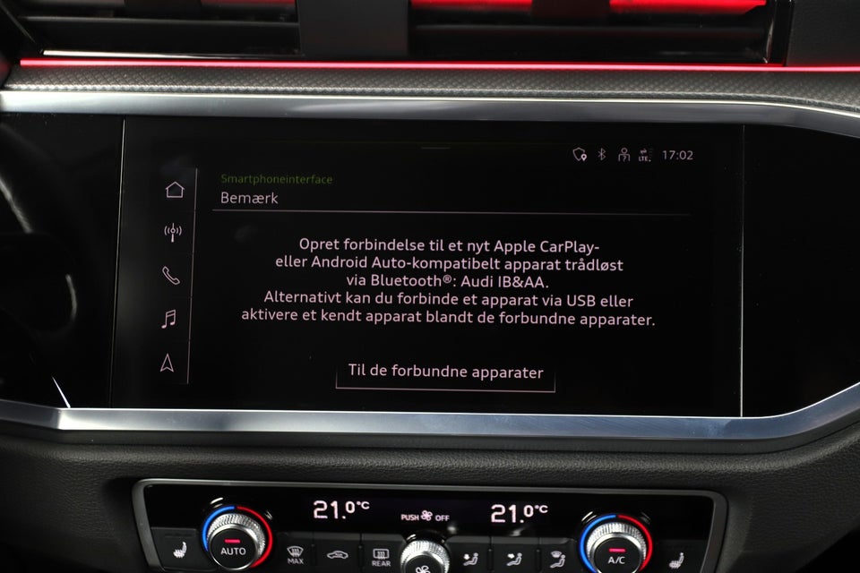 Audi Q3 45 TFSi e S-line plus Sportback S-tr. 5d