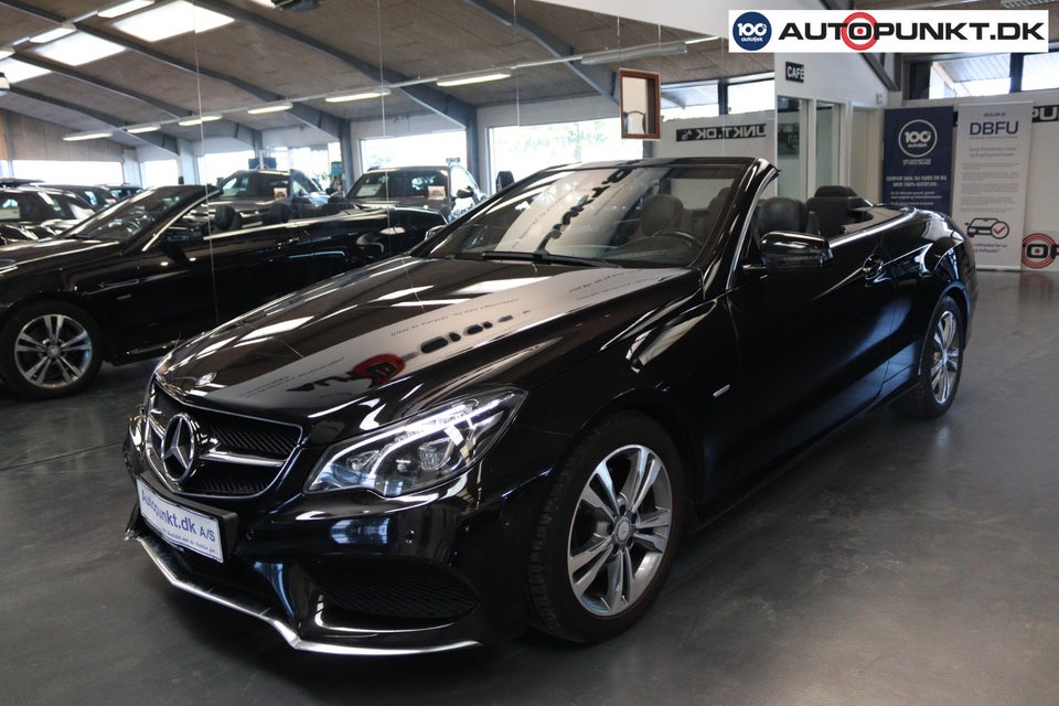 Mercedes E350 d 3,0 Cabriolet aut. 2d