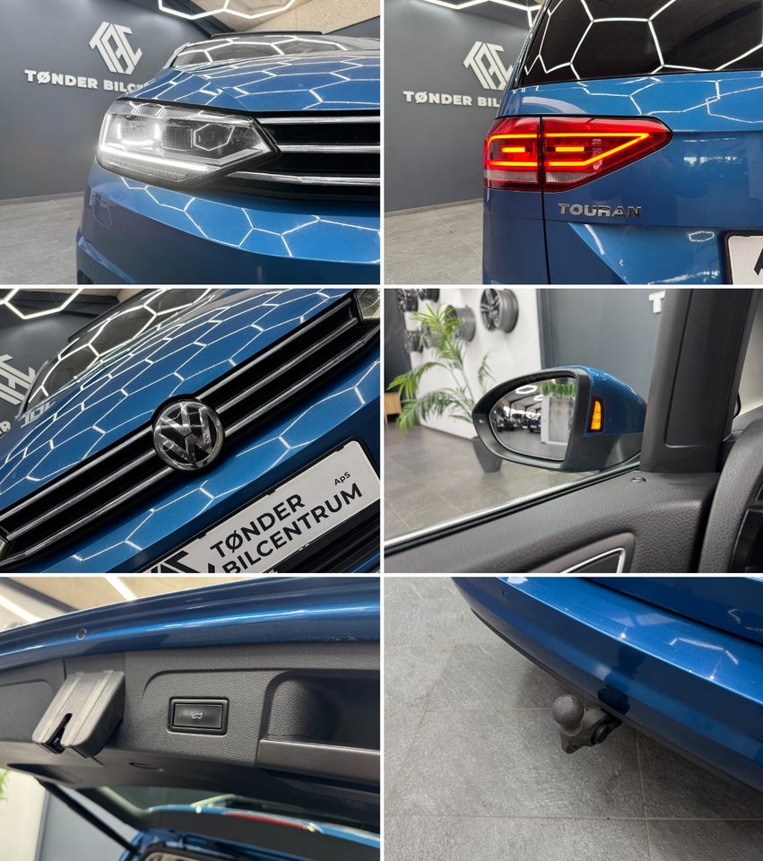 VW Touran 2,0 TDi 190 Highline DSG 7prs 5d
