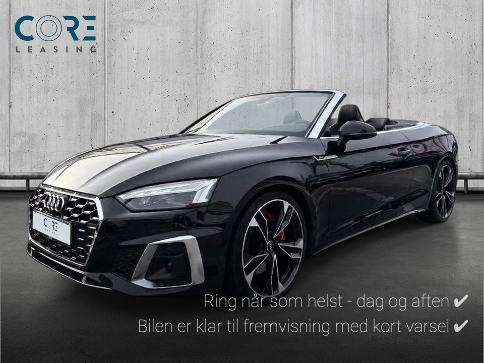 Audi S5 3,0 TFSi Cabriolet quattro Tiptr. 2d