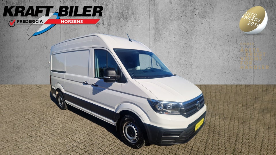 VW Crafter 35 2,0 TDi 177 Kassevogn L3H3 aut.