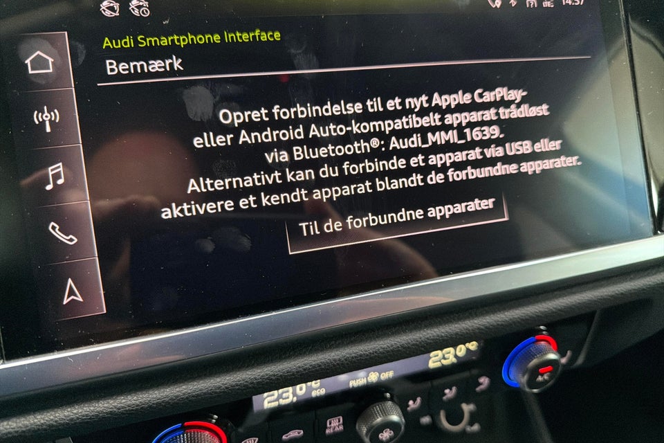 Audi Q3 45 TFSi e Attitude plus Sportback S-tr. 5d