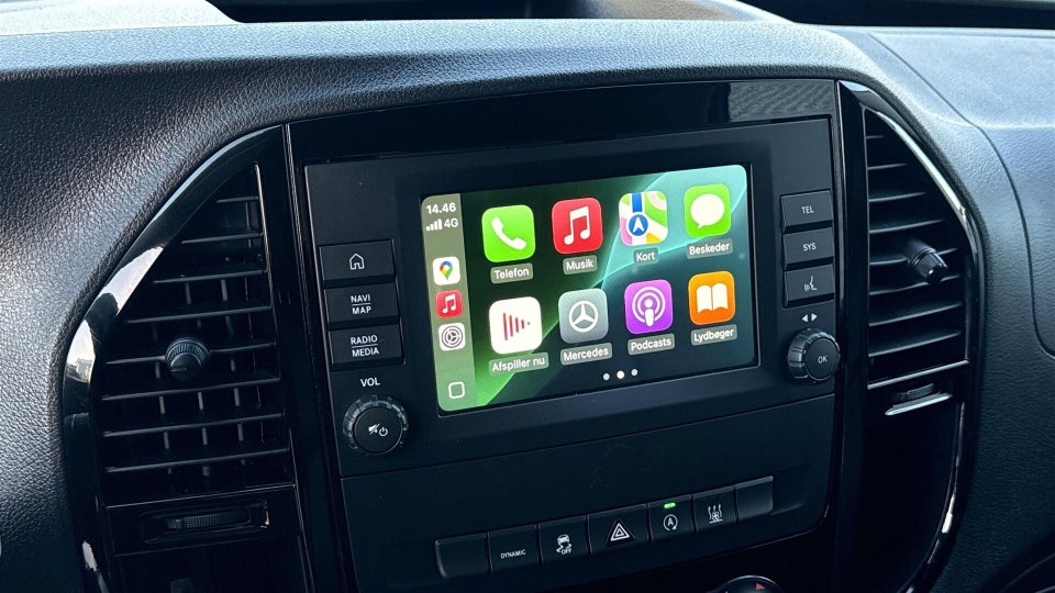 Mercedes Vito 119 2,0 CDi Kassevogn Complete aut. L RWD