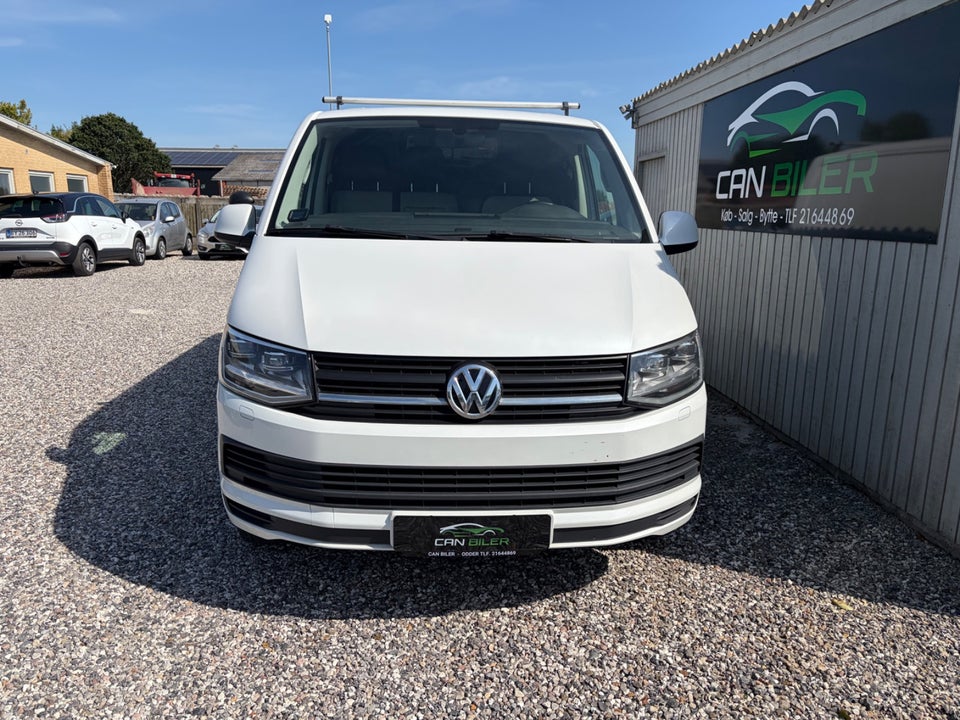 VW Transporter 2,0 TDi 102 Kassevogn lang 2d