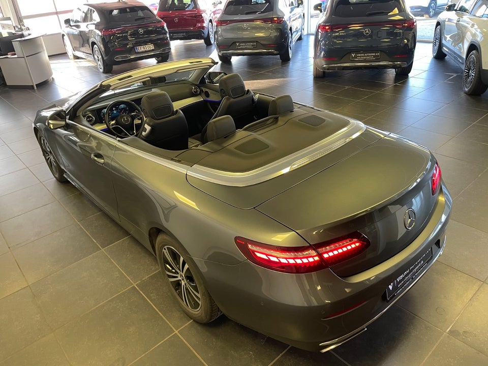 Mercedes E220 d 2,0 Cabriolet aut. 2d