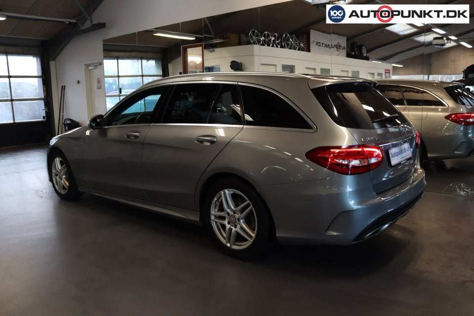 Mercedes C220 d 2,2 AMG Line stc. aut. 5d