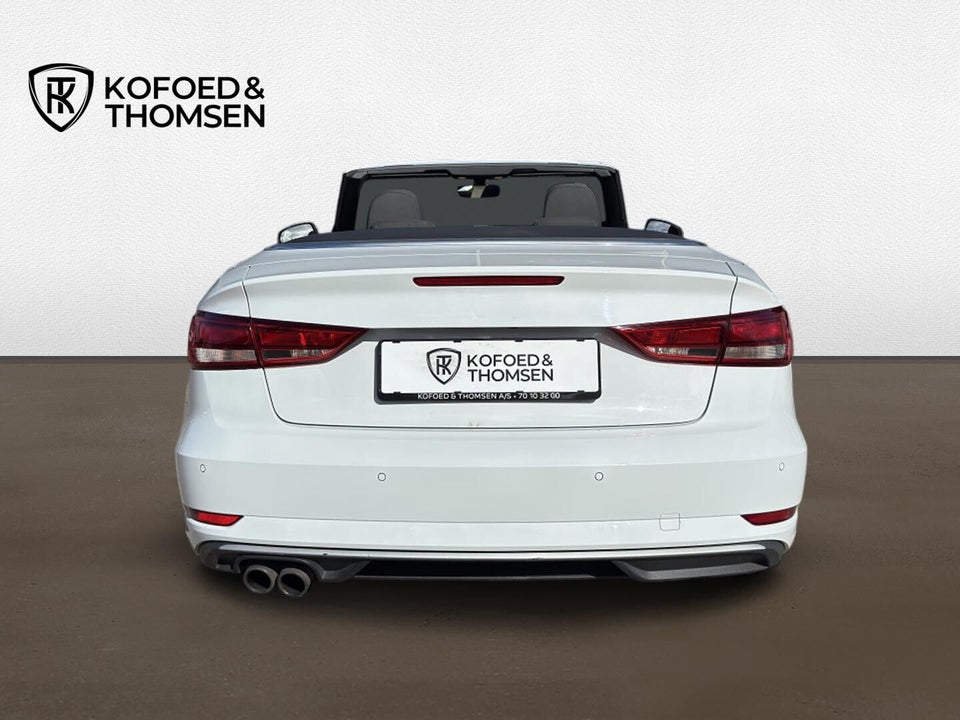 Audi A3 2,0 TFSi 190 Sport Cabriolet S-tr. 2d