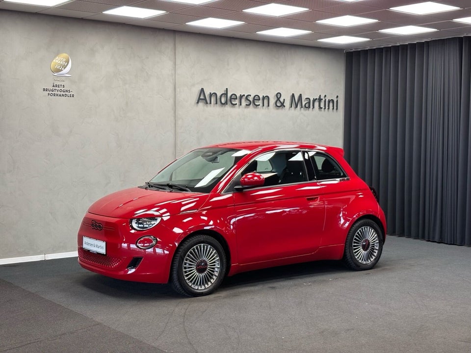 Fiat 500e 42 (RED) 3d