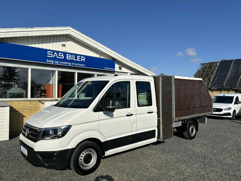 VW Crafter 35 2,0 TDi 177 Db.Kab m/tiplad