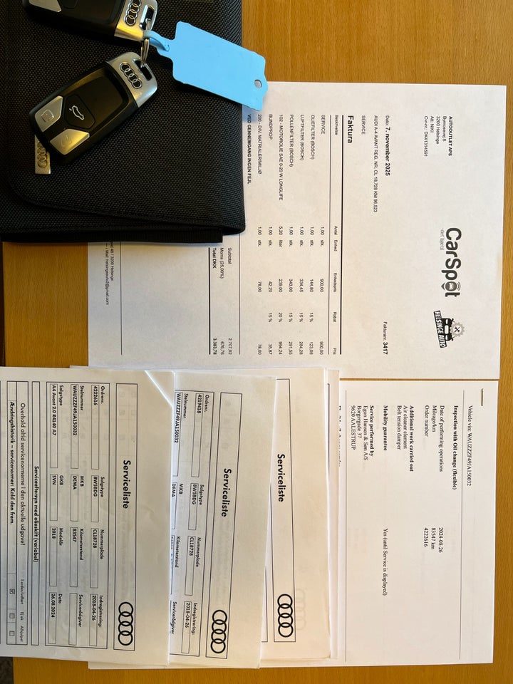 Audi A4 2,0 TFSi 190 Sport Avant S-tr. 5d