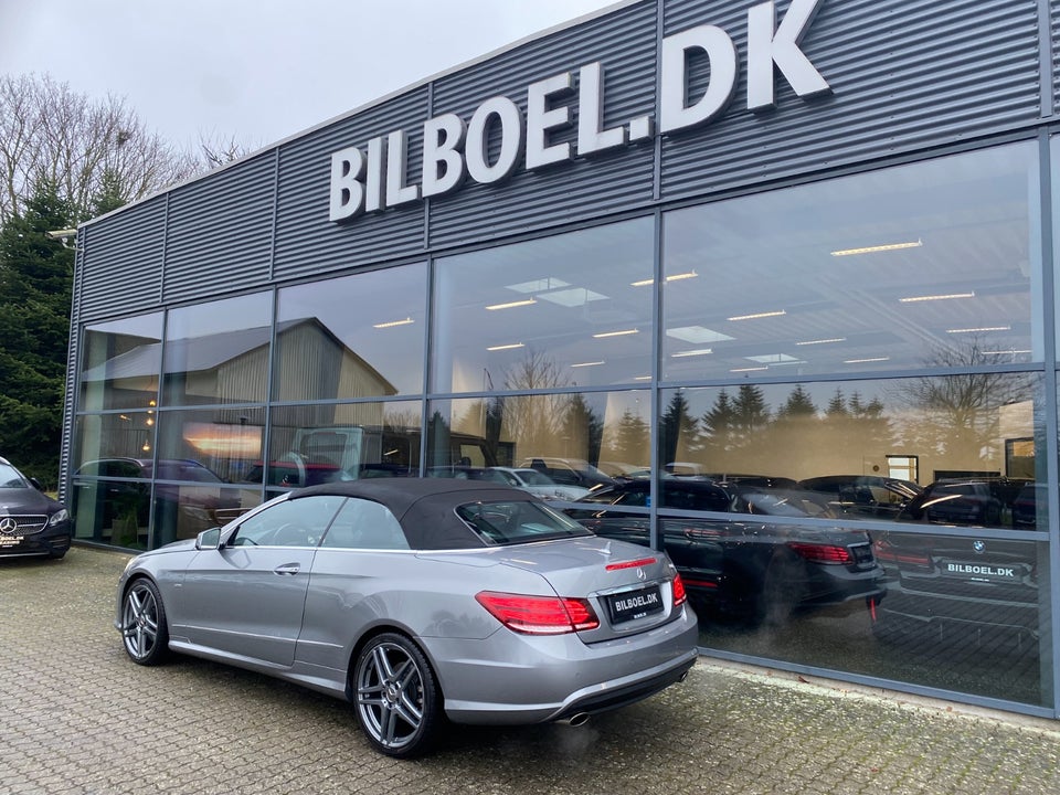 Mercedes E350 3,5 CGi AMG Line Cabriolet aut. BE 2d