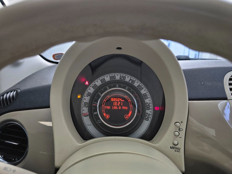 Fiat 500 1,2 Lounge 3d