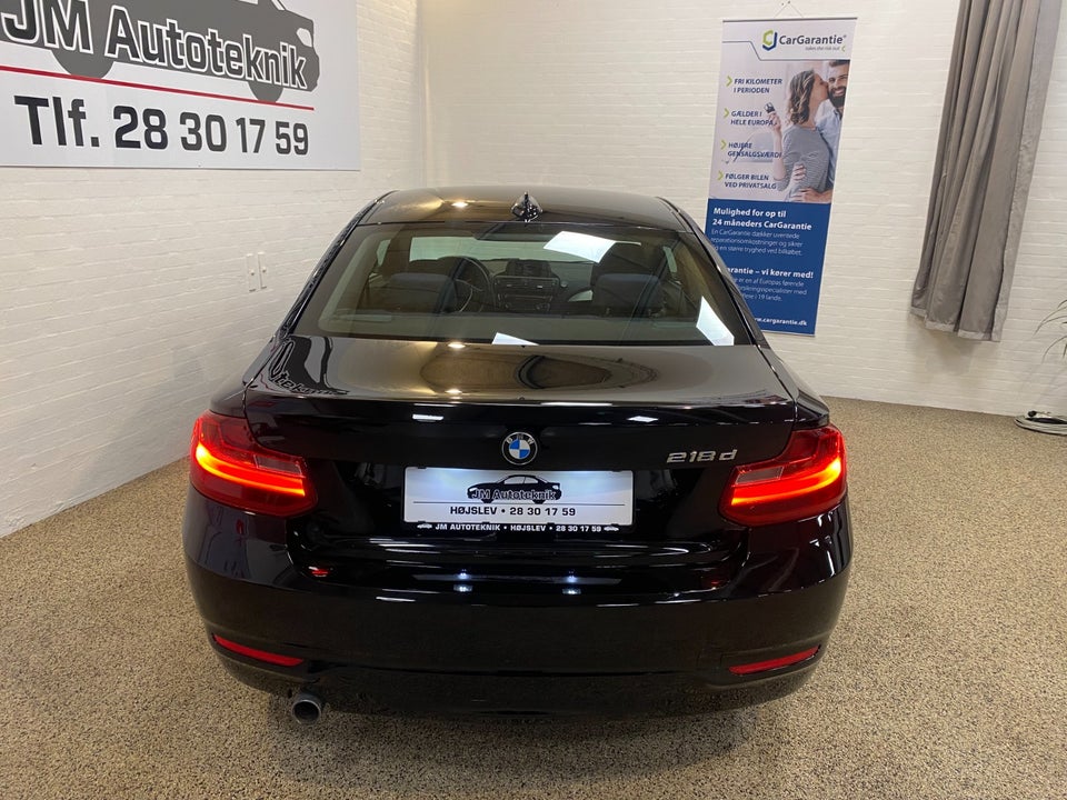 BMW 218d 2,0 Coupé aut. 2d