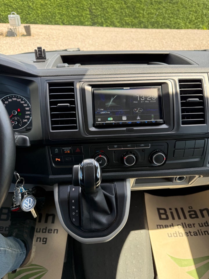 VW Transporter 2,0 TDi 180 Kassevogn DSG lang