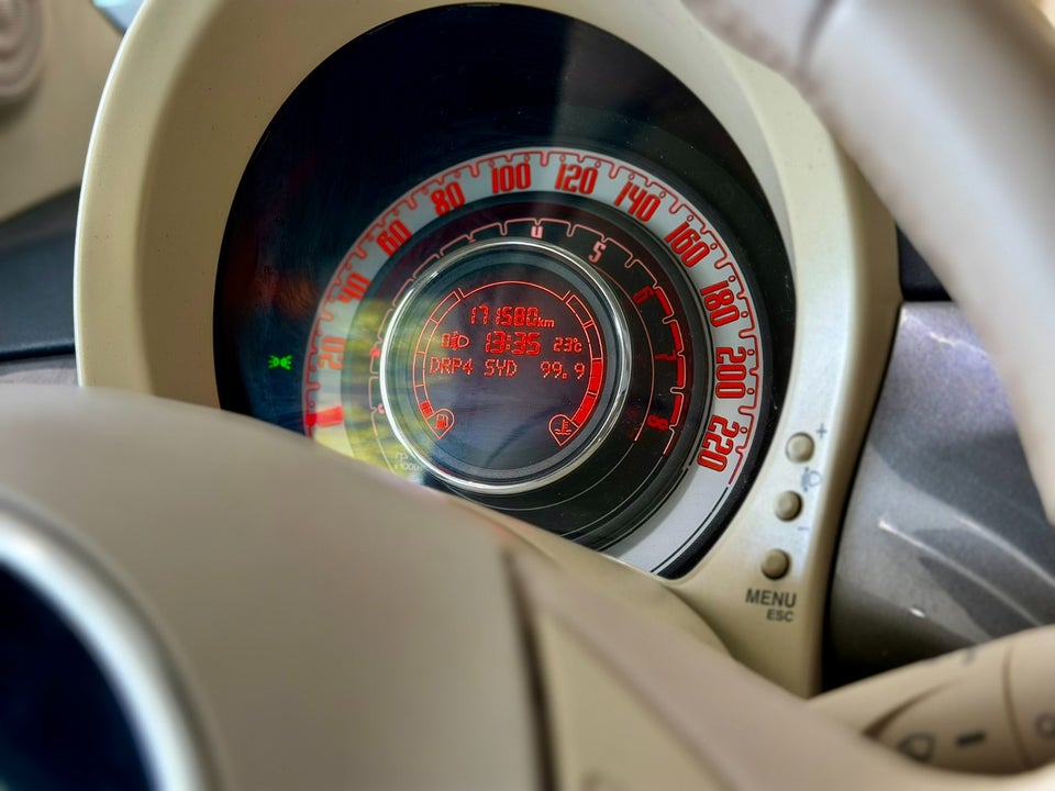 Fiat 500C 1,2 Lounge 2d